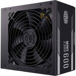 COOLER MASTER MWE White V2 600W  - Alimentation 600W (Certifiée 80 Plus White Garantie 3 ans) Câbles plats noir