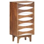 vidaXL Commode 43 5x35x90 cm Bois d'acacia massif