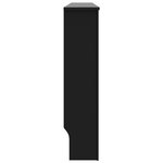 vidaXL Cache-radiateur Noir 172x19x81 cm MDF