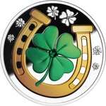GOOD LUCK II argent monnaie 500 Francs Cameroon 2022