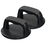 Iron Gym Poignée de push-up rotative 2 Pièces Noir IRG043