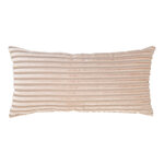 Coussin beige rectangulaire 30 x 60 cm