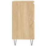 vidaXL Buffets 2 Pièces chêne sonoma bois d'ingénierie