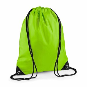 Sac à dos en toile à bretelles - BG10 - vert citron