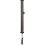 LEIFHEIT 85277 Séchoir parapluie Linomatic 600 Plus, étendoir jardin 60 metres, rétractation automatique des fils, hauteur ajustable