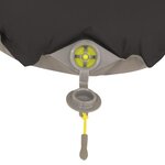 Outwell Tapis de couchage auto-gonflable Sleepin 1 place 7 5 cm Noir
