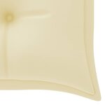 vidaXL Banc de jardin 3 places avec coussin 150 cm Gris Eucalyptus