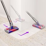 Dyson omni-glide - aspirateur balai - puissance 50 aw - brosse a rouleau doux omnidirectionnelle fluffy - moteur dyson hyperdymium