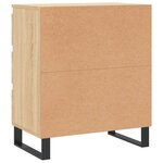 vidaXL Buffet Chêne sonoma 60x35x70 cm Bois d'ingénierie