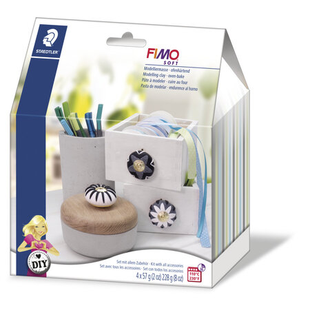 Kit fimo pommeau de meuble