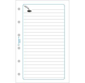 Recharge accessoire Exatime 21 notes 32 feuillets 210x142 mm EXACOMPTA