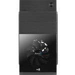 AEROCOOL BOITIER PC CS-105 Cosmo - avec lecteur carte - Mini Tour - Noir - Verre trempé - Format Micro ATX (ACCS-PC09211.11)