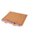 (lot   100 poches) pochette carton avec fermeture par languettes 530 x 430mm