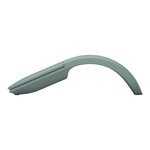 Microsoft arc mouse - souris optique - 2 boutons - sans fil - bluetooth 5.0 le - vert gris