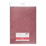 Flex thermocollant à paillettes - Rose nacré - 30 x 21 cm