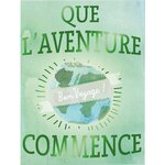 Carte départ que l'aventure commence - draeger paris