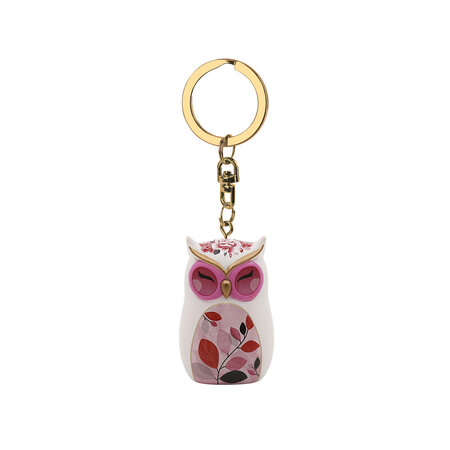 Wise wings porte-clefs chouette