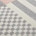 vidaXL Tapis pour enfants 160x230 cm Motif d'étoiles Rose