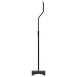 vidaXL Support de haut-parleur universel Noir 2 Pièces