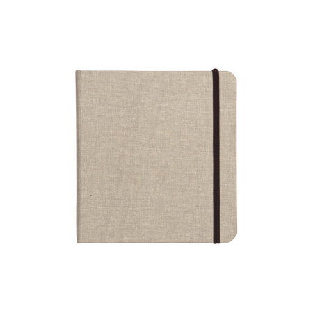 Carnet goldline 30x30cm 32f 180g couleur naturelle clairefontaine