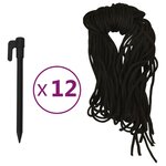 vidaXL Père Noël gonflable LED 160 cm