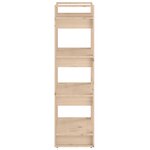 vidaXL Bibliothèque/Séparateur de pièce 60x35x125 cm Bois massif