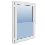 vidaXL Film autoadhésif d'intimité pour fenêtre verre laiteux 0 9x100m