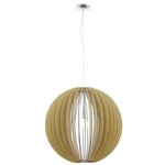 Eglo lampe suspendue cossano marron clair 94766