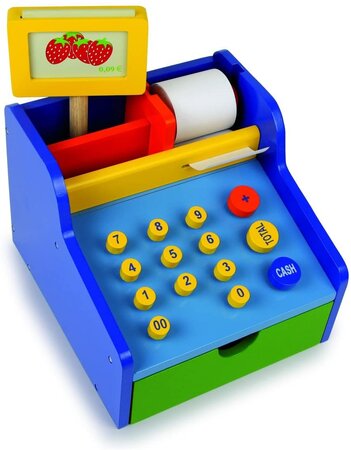 Caisse En Bois Verni Avec Bouton-Pression