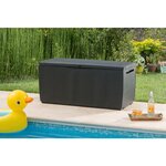 Keter Boîte de rangement de jardin Capri 302 L Anthracite