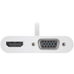 Adaptateur multiport USB-C™ HDMI™ + VGA + PD 100 W x 120 GOOBAY