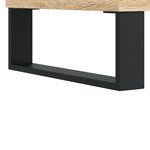 vidaXL Buffet haut Chêne sonoma 34 5x34x180 cm Bois d'ingénierie