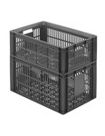 (BAC GERBABLE PEHD NORME EUROPE) Bac gerbable ajouré norme Europe 87L