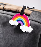 Étiquette pour bagage - arc-en-ciel