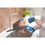 BLACK+DECKER BHHV320B-QW - Aspirateur à main - Dustbuster Lithium 12V - 2 vitesses - Autonomie 25min - Bleu