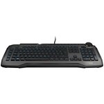 ROCCAT Clavier Gaming Horde - Eclairage bleu emblématique - Gris