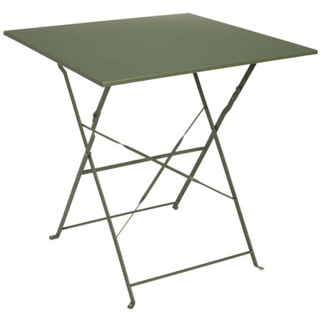 Table de jardin pliante en métal palerme