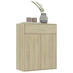 vidaXL Buffet Chêne sonoma 60x30x75 cm Aggloméré
