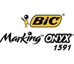Marqueur permanent marking onyx 1591 maxi pte biseau 2 7 à 6 2 mm bleu bic