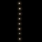vidaXL Guirlande lumineuse 600 LED Intérieur et extérieur 60 m Blanc