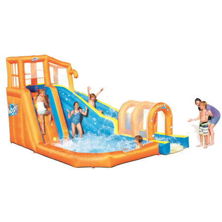 Bestway parc aquatique mega tunnel de l'explosion d'ouragan h2ogo!
