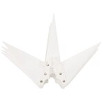 vidaXL Étoiles de Moravie avec LED 3 Pièces pliable blanc 57 cm