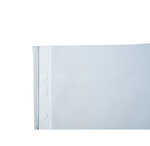 Sachet De 100 Pochetttes Perforées Polypropylène Grainé 5/100e - A5 - X 10 - Exacompta