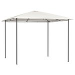 vidaXL Belvédère 3x3x2 6 m Crème 160 g/m²