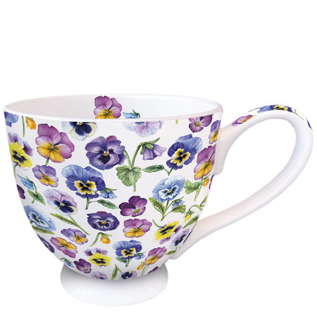 Pensées - bol en porcelaine fine
