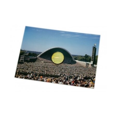 Pièce de monnaie 1 Kroon Estonie Festival estonien de la Chanson 1999
