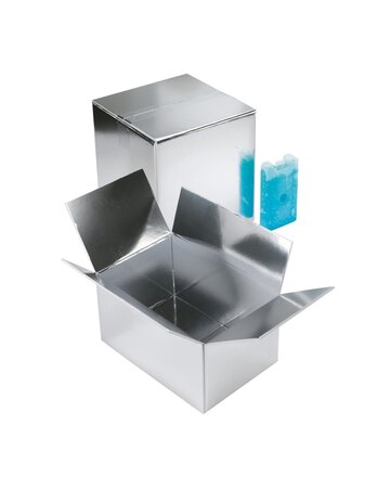 (lot   25 caisses) caisse isotherme isostar® 185 x 185 x 195mm