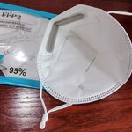 FFP2 ce2163 certifié - boite en français de 20 pcs - Marque CNQYJY - sachet individuel