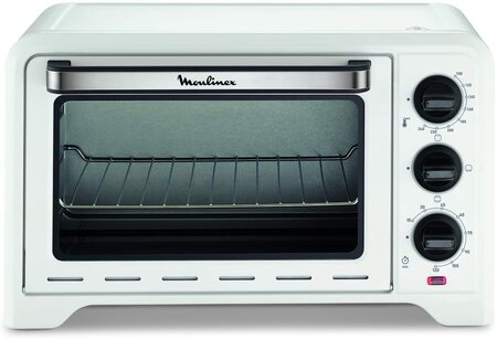 Mini Four De 19L Avec Chaleur Tournante 1380W Blanc