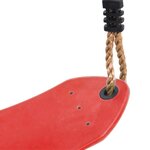 vidaXL Siège de balançoire pour enfants Rouge